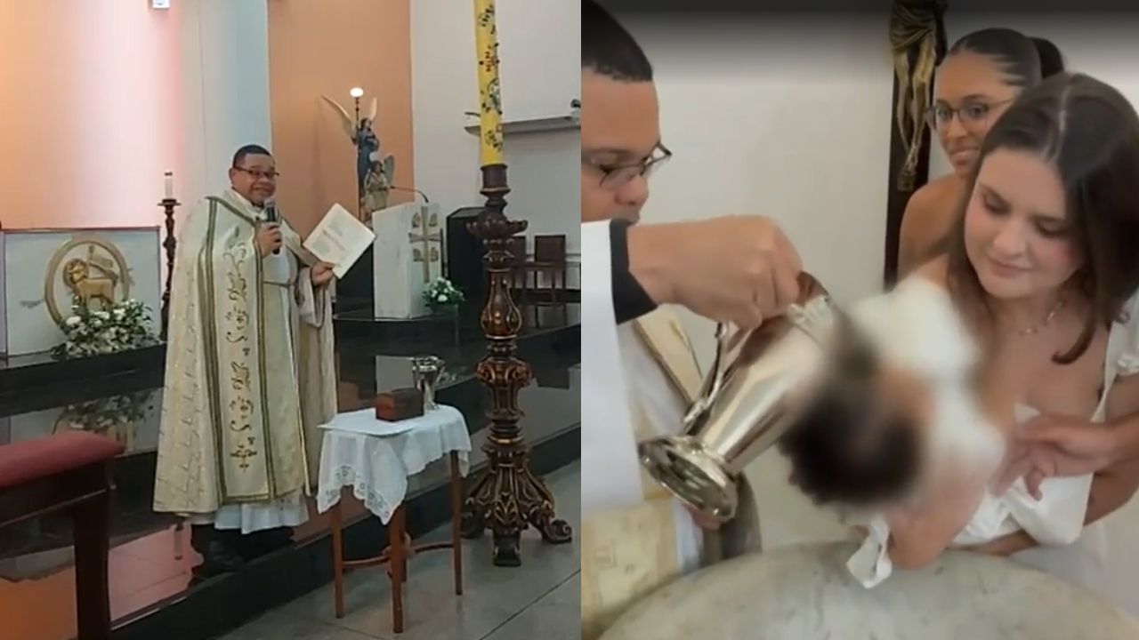Padre é acusado de se recusar a falar nome de bebê durante batismo no Rio de Janeiro