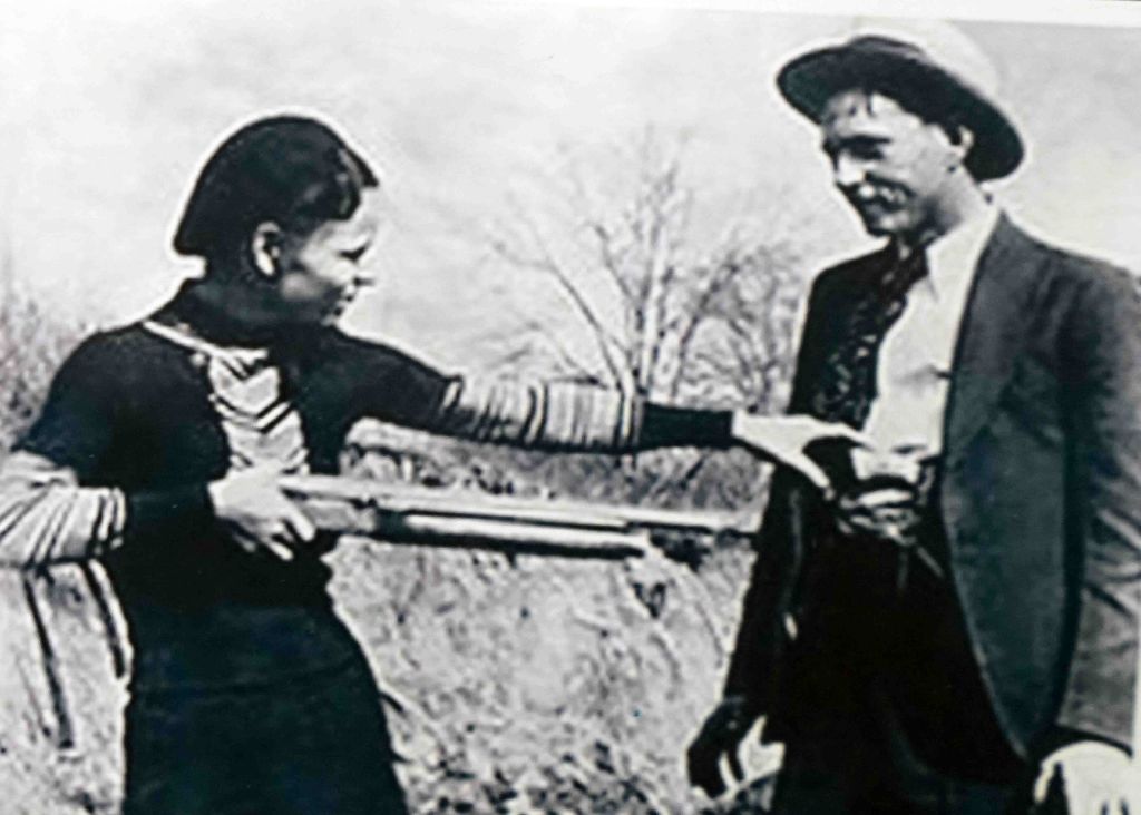Bonnie and Clyde.