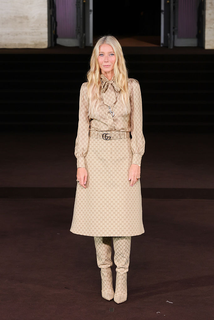 Luxo: Gwyneth Paltrow veste Gucci por Demna