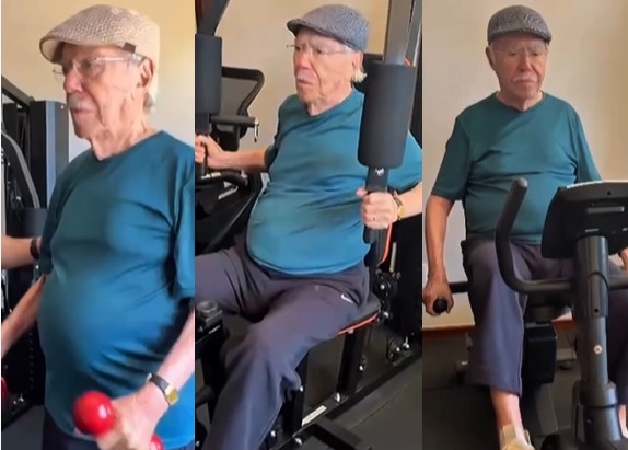 Sarney maromba? Ex-presidente faz sucesso com rotina fitness nas redes