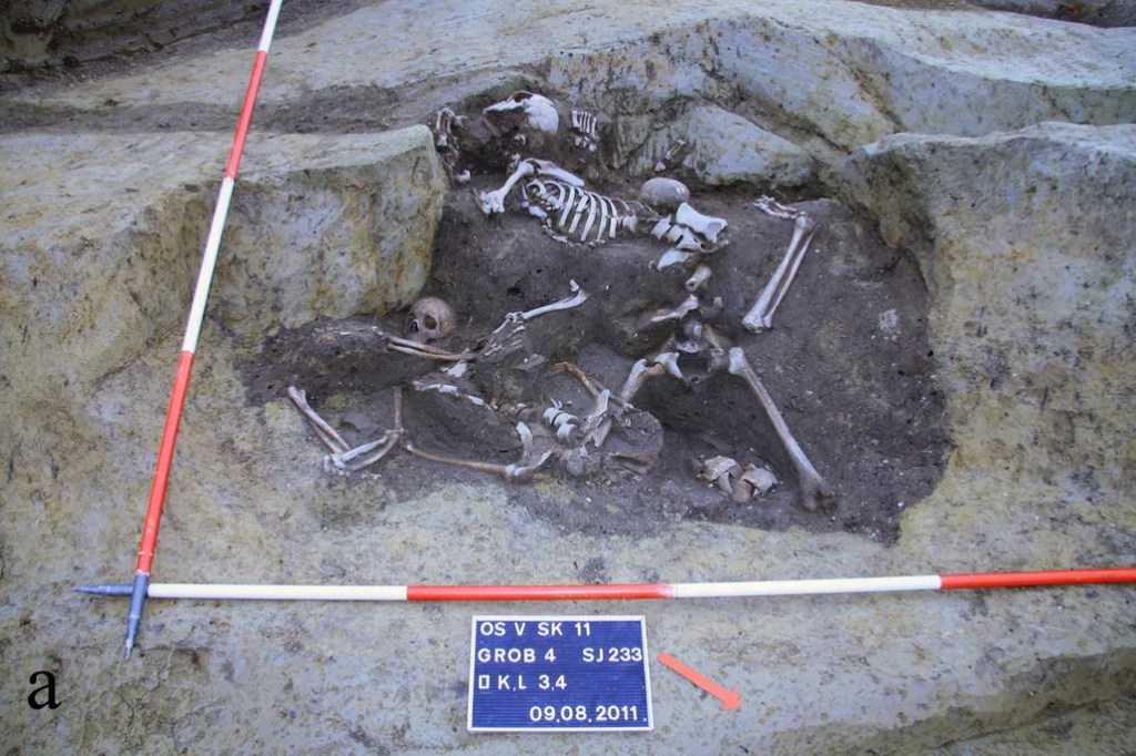 Soldados romanos mortos há 1.700 anos são encontrados em poço na Croácia