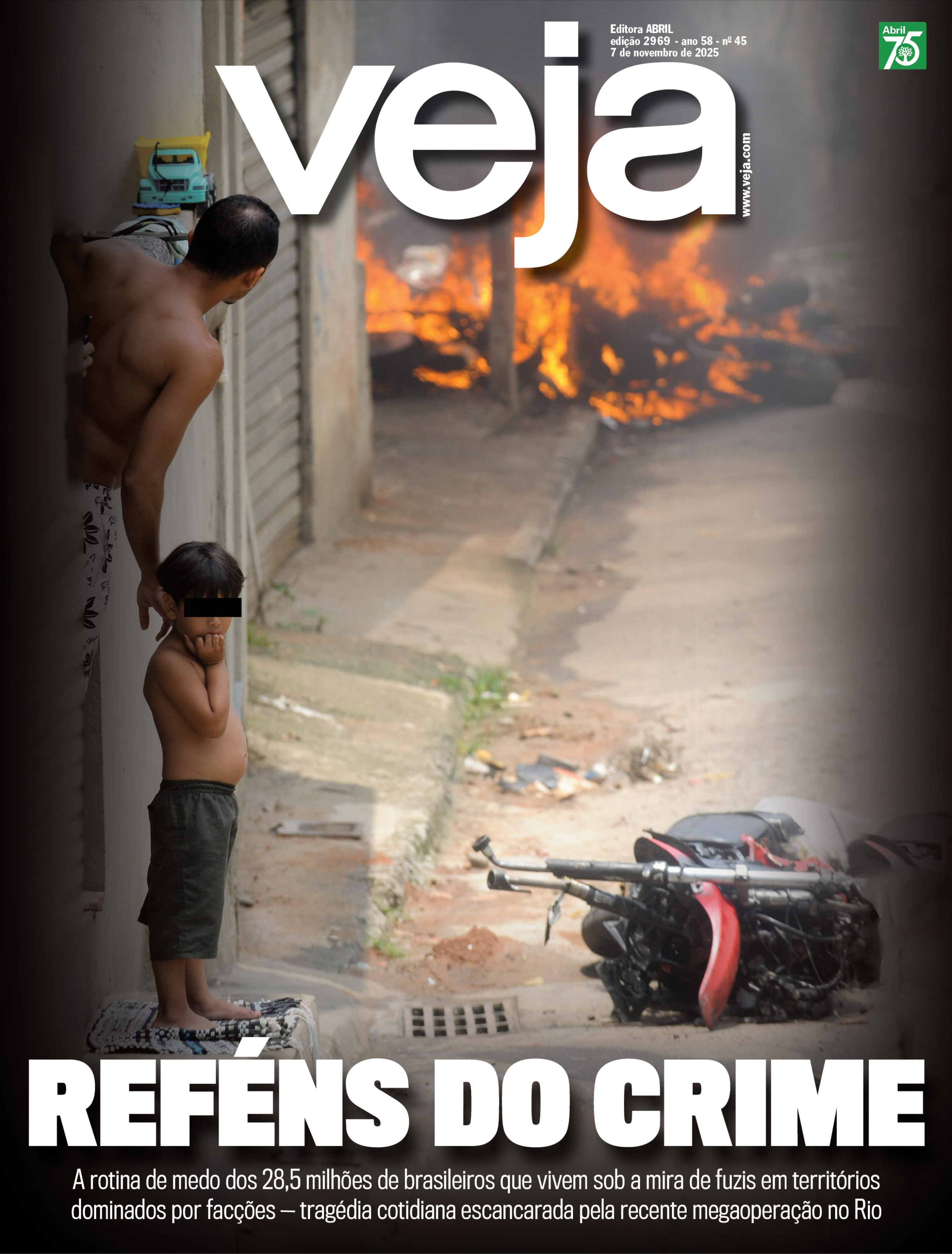 REFÉNS DO CRIME