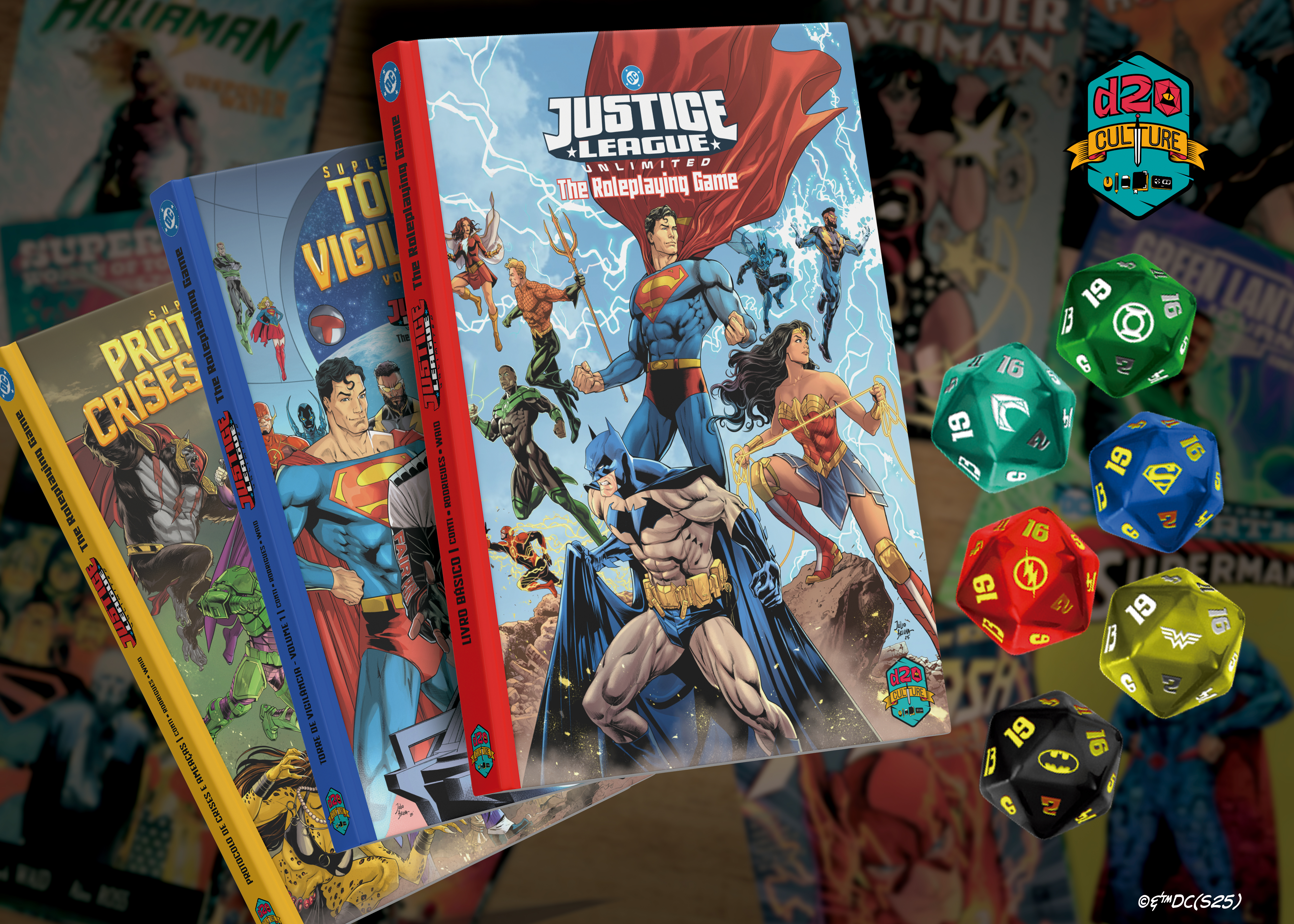 RPG Justice League Unlimited foi criado por uma empresa brasileira e será lançado também nos Estados Unidos