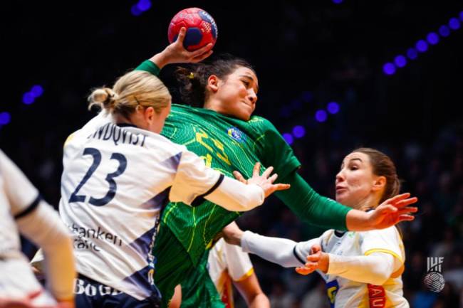 Brasil x Suécia - Mundial de Handebol Feminino