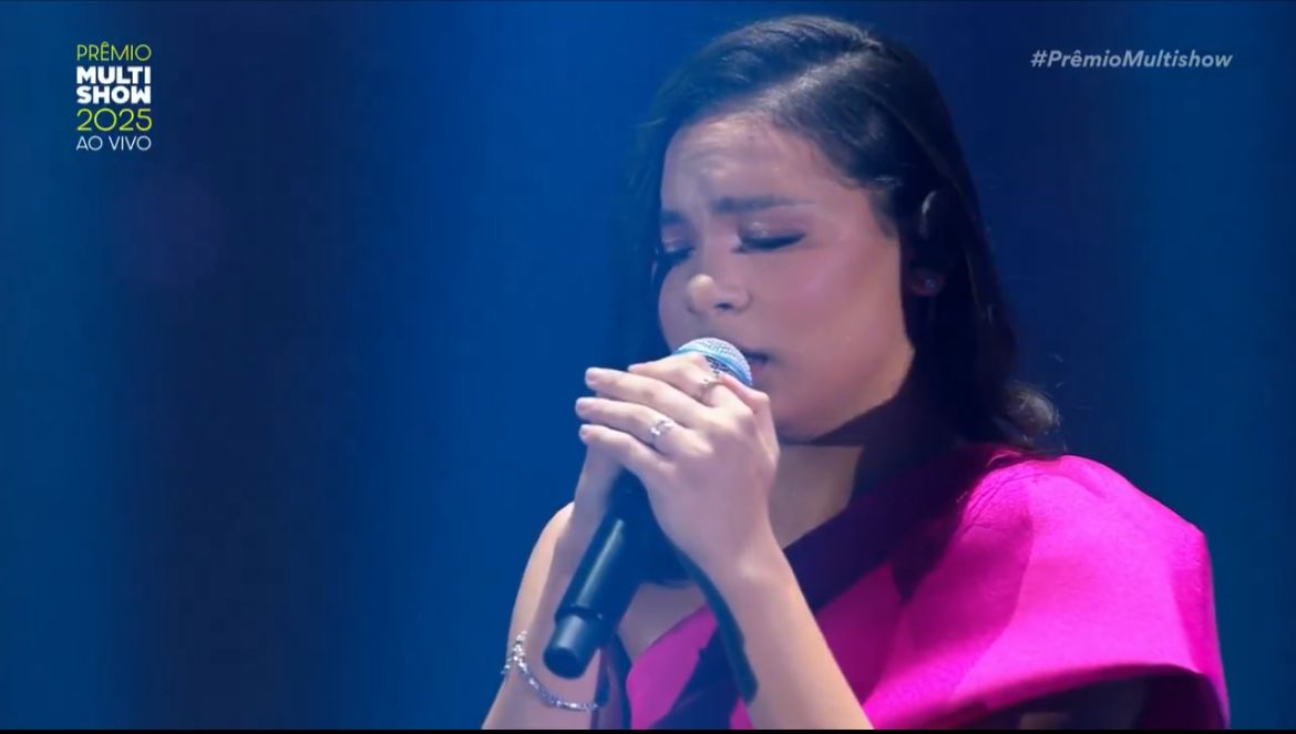 Maria Marçal no Prêmio Multishow