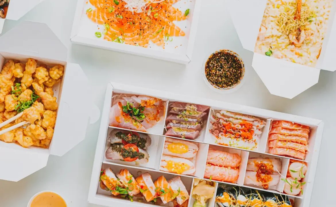 Delivery do Gurumê chega em caixinhas muito bem apresentadas