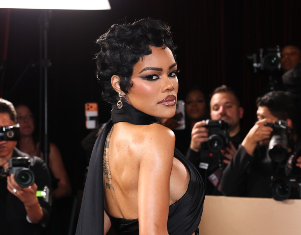A semi-nudez de Teyana Taylor no Globo de Ouro