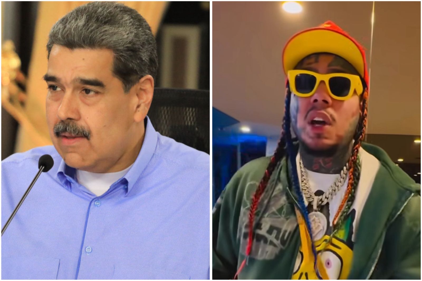 O desejo do rapper americano que será colega de prisão de Maduro