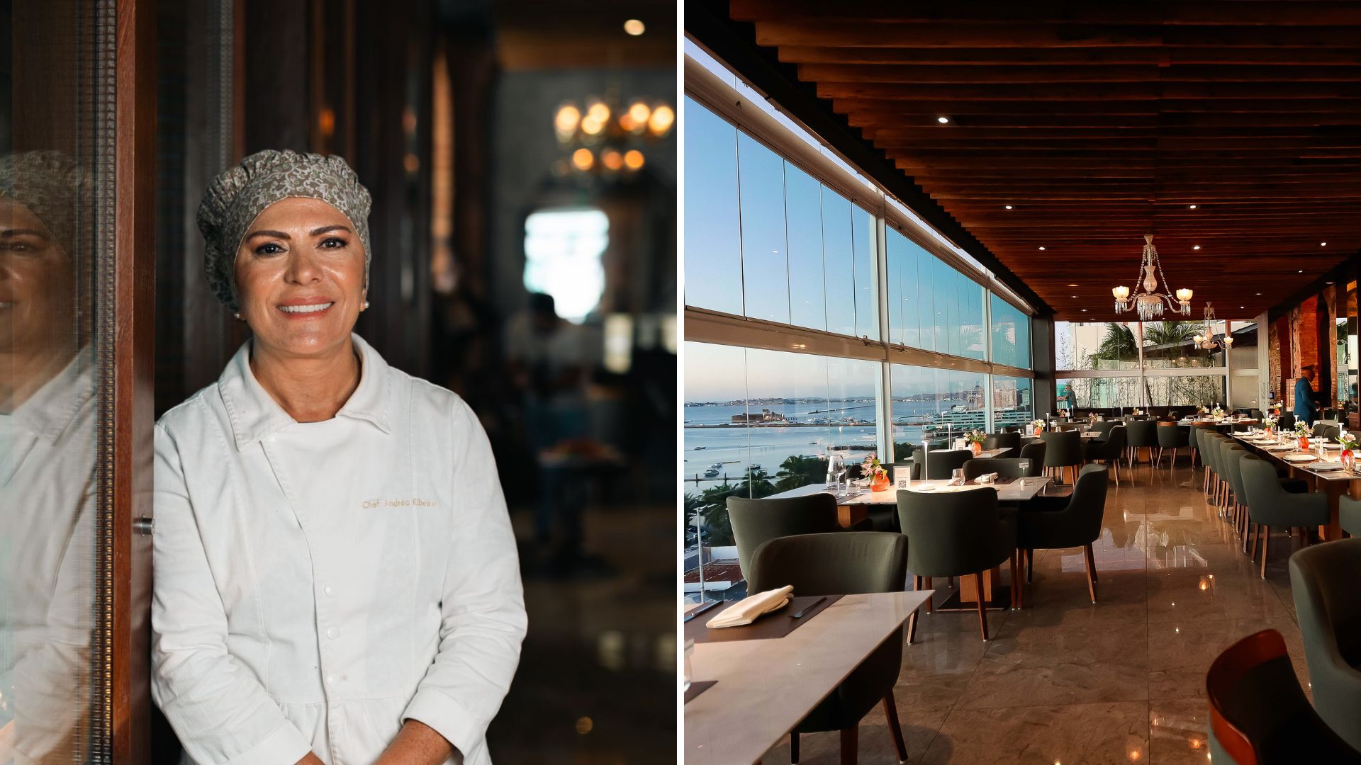 Chef Andréa Ribeiro: da barraca de praia ao restaurante de luxo em SSA