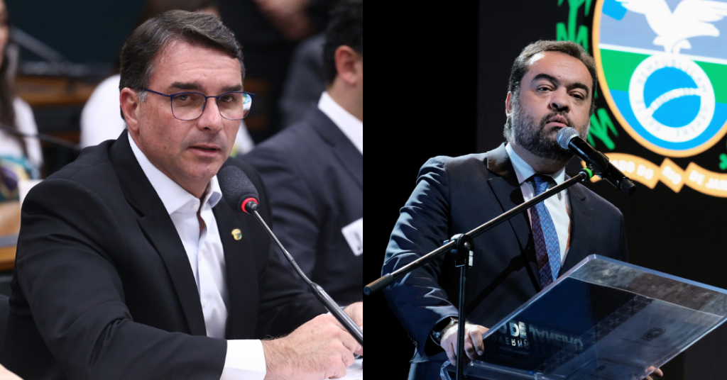 Como Castro pretende convencer Flávio Bolsonaro sobre seu preferido para o mandato-tampão