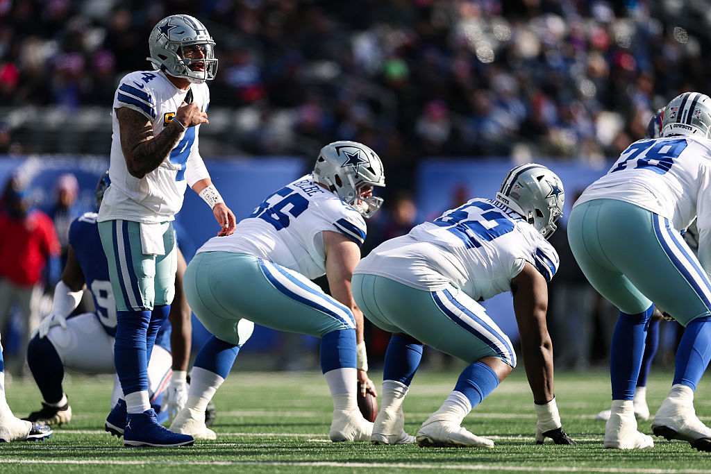 Jogador dos Cowboys detona mosaico em jogo da NFL no Maracanã