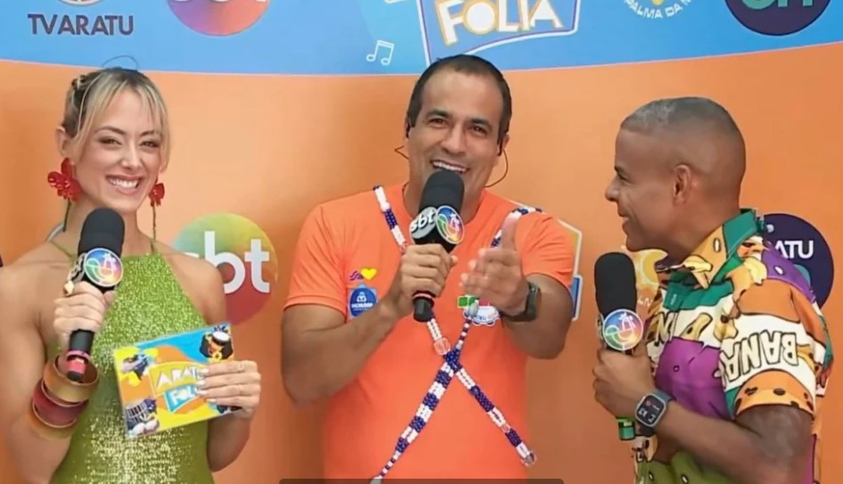 A gafe de prefeito na transmissão de Carnaval do SBT