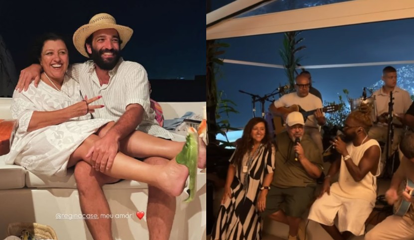 O aniversário de Regina Casé que virou encontro de famosos