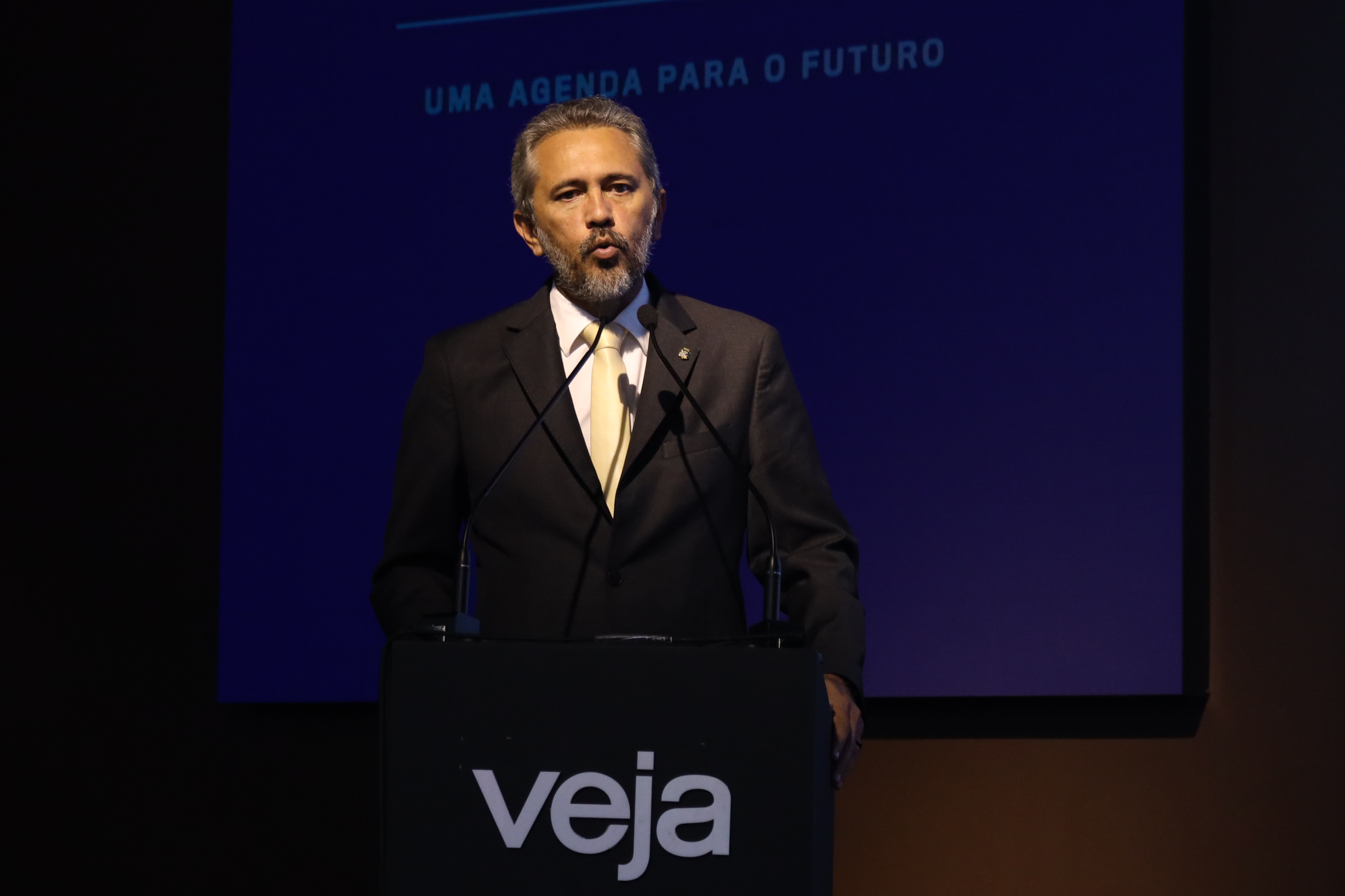 Elmano de Freitas (PT), governador do Ceará, falou durante o VEJA Fórum Infraestrura, em São Paulo (27/02/2026)