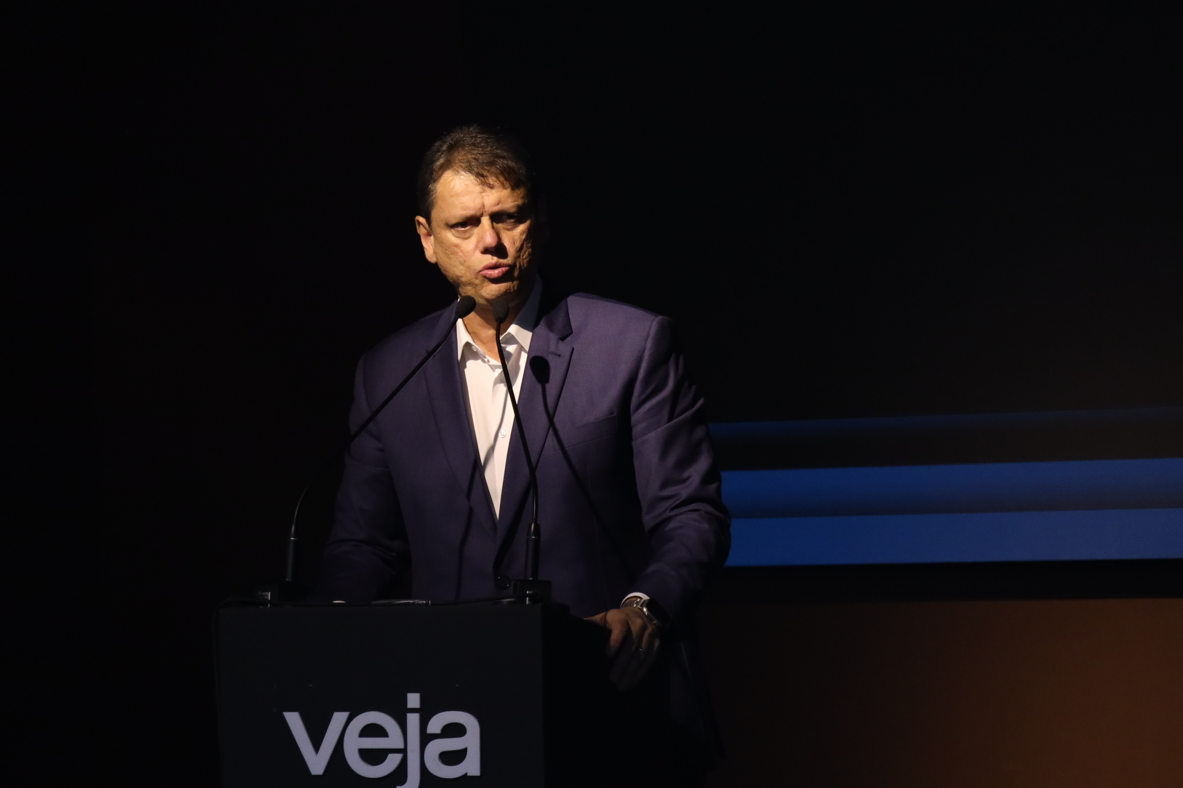 Tarcísio de Freitas no VEJA Fórum Infraestrutura