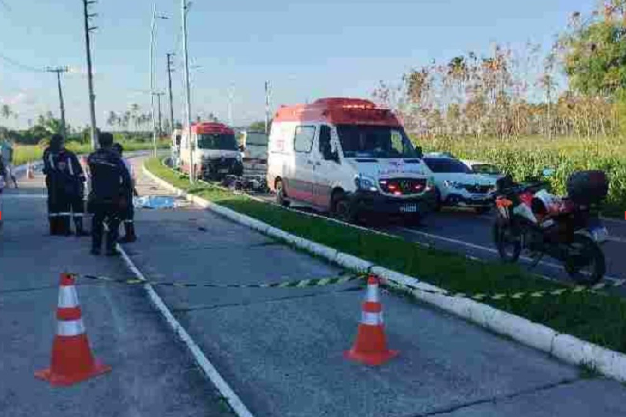 Socorrista do SAMU morre em acidente a caminho de atender ocorrência no Grande Recife