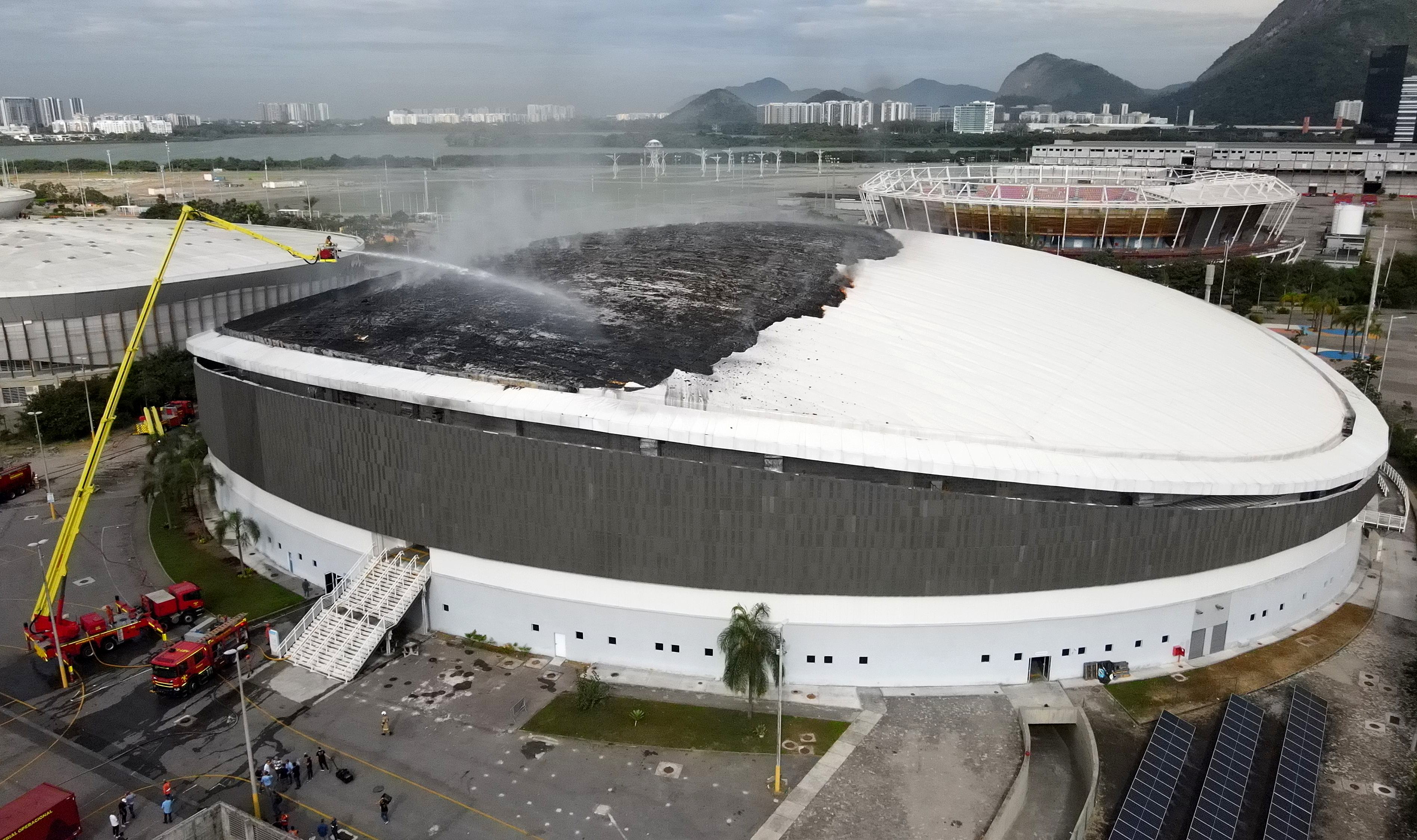 Incêndio no Velódromo é o terceiro desde inauguração para Rio 2016