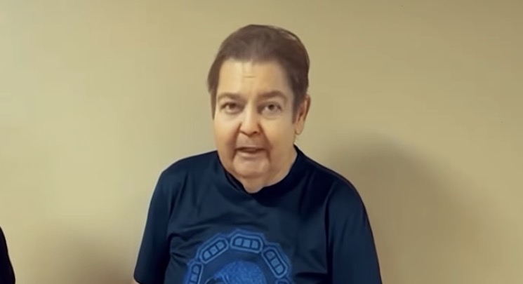 Filho atualiza quadro de saúde de Faustão, que segue internado