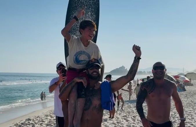O resultado que projeta filho de Luana Piovani e Pedro Scooby no surfe