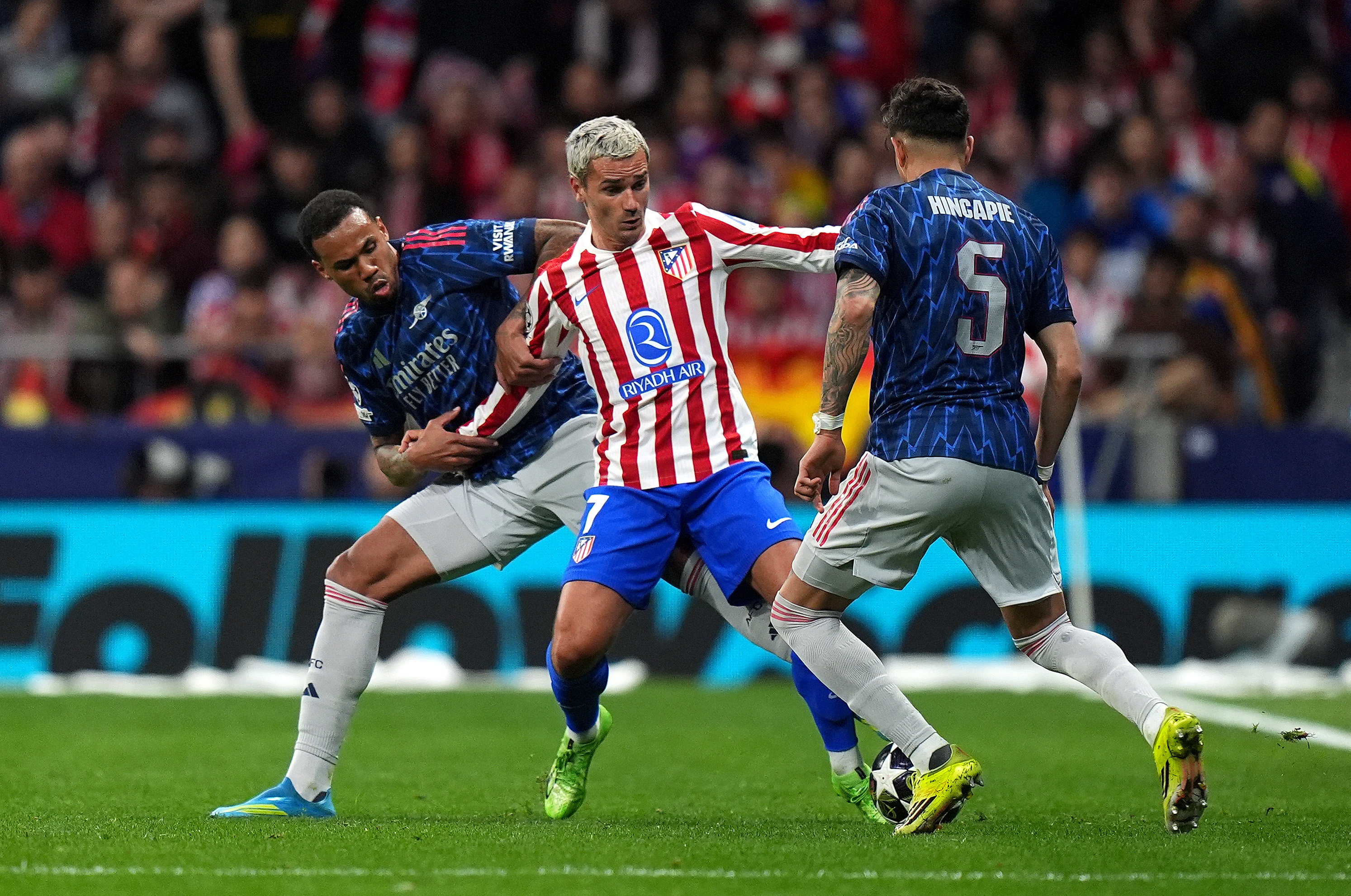 As chances de Arsenal e Atlético de Madrid na semi da Champions, segundo sites de apostas