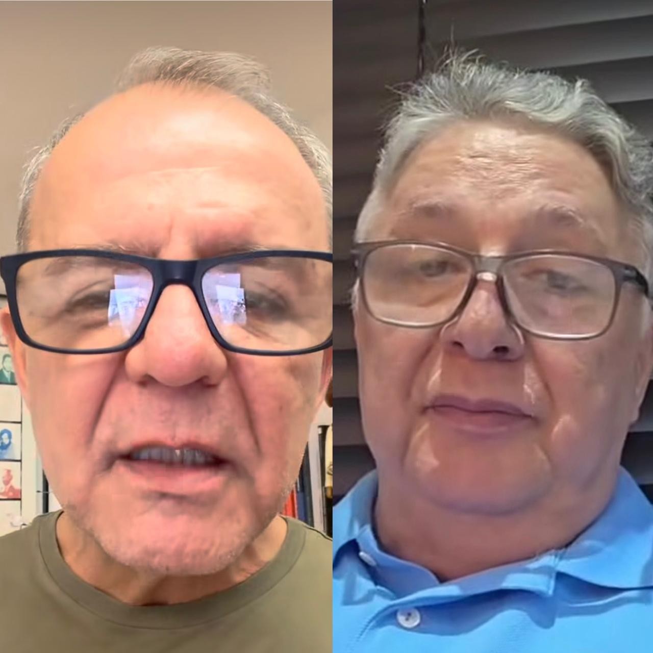 O ‘barraco’ de Garotinho e Sérgio Cabral nas redes