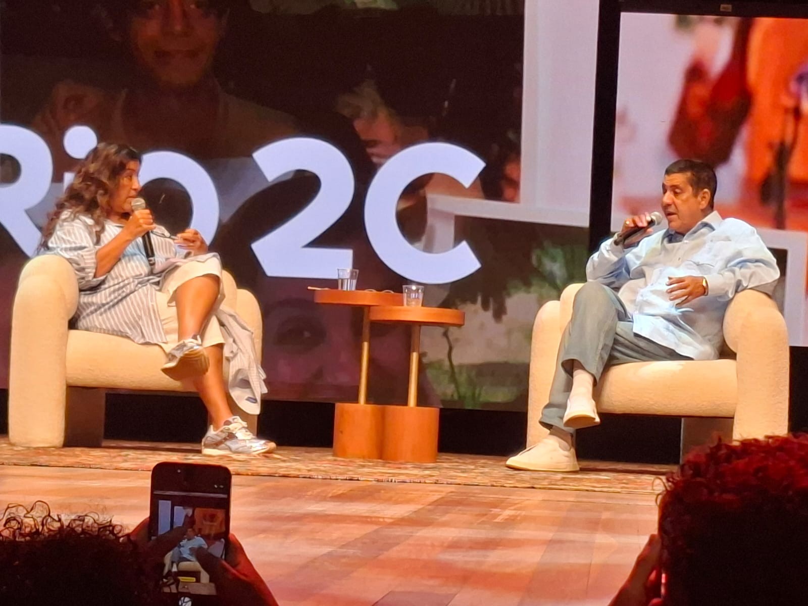 A atitude machista de Zeca Pagodinho, que deixou Regina Casé encabulada