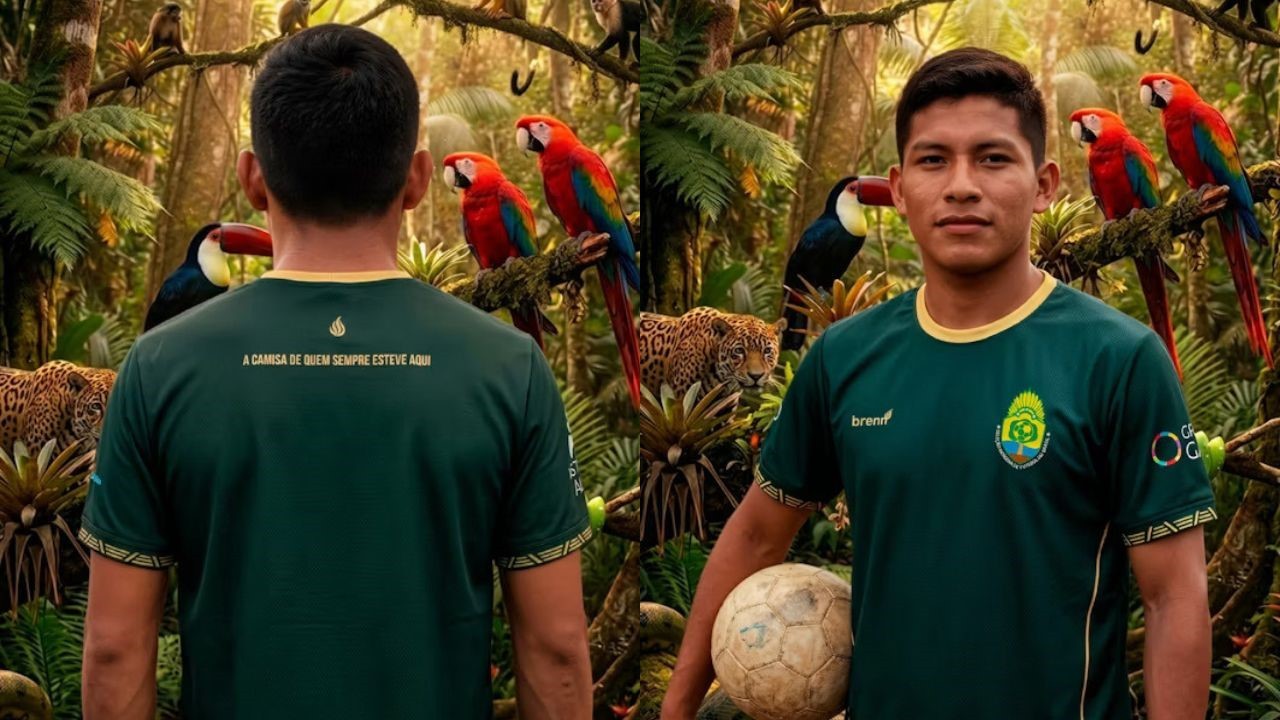 Como é a camisa da seleção indígena de futebol brasileira e por que ela traz memória, identidade e resistência