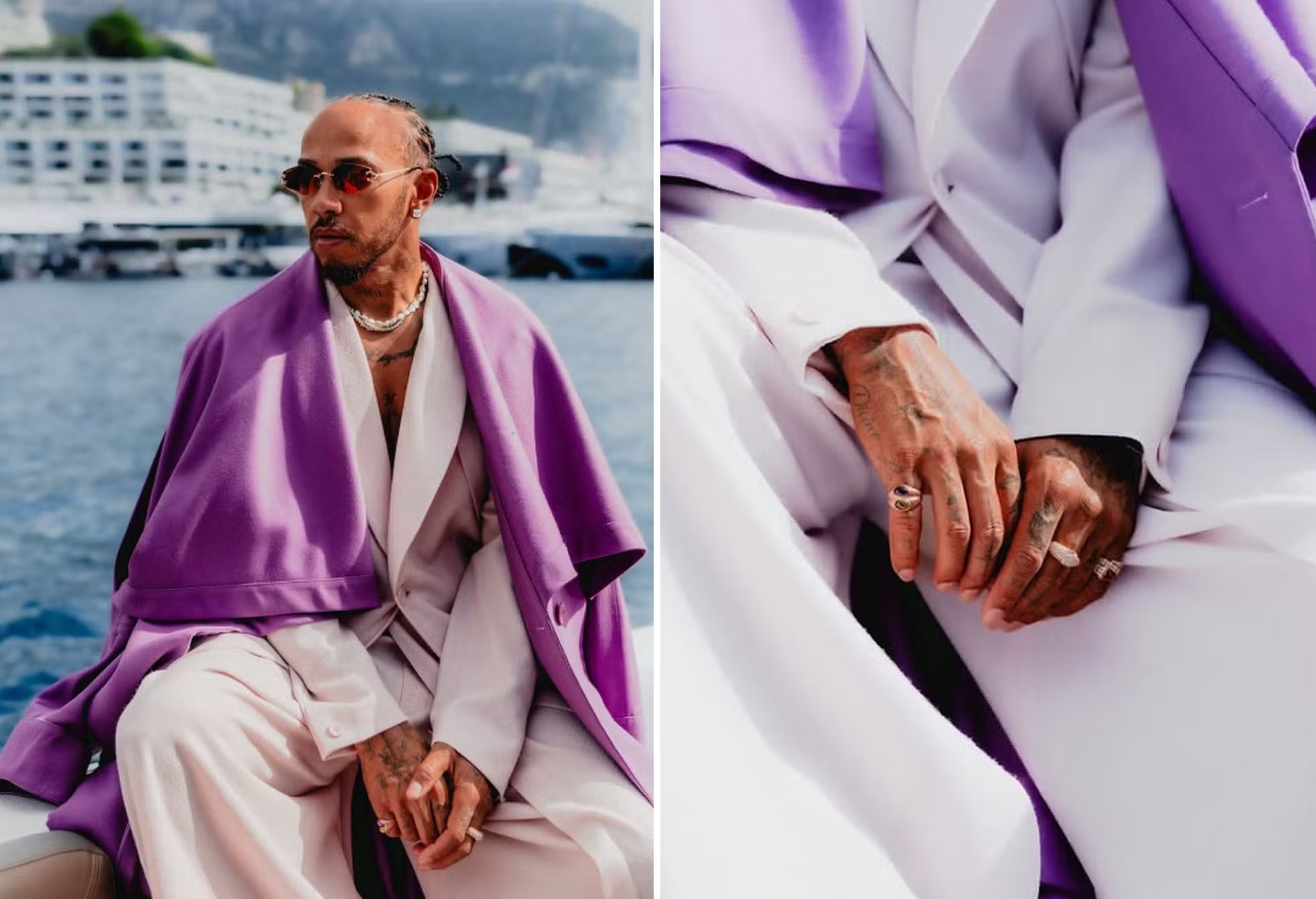 O ‘efeito Kardashian’ no look de Lewis Hamilton no GP de Mônaco