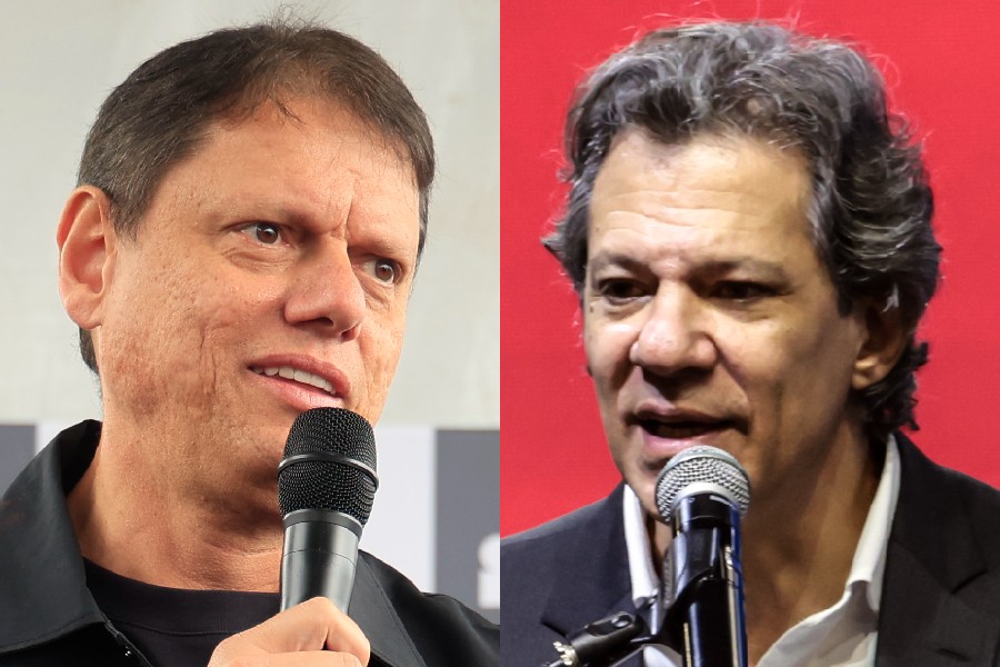 Tarcísio x Haddad: os números da disputa em São Paulo, segundo nova pesquisa AtlasIntel