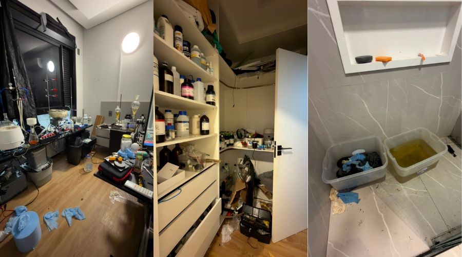 Polícia desmancha laboratório de drogas sintéticas em Cotia