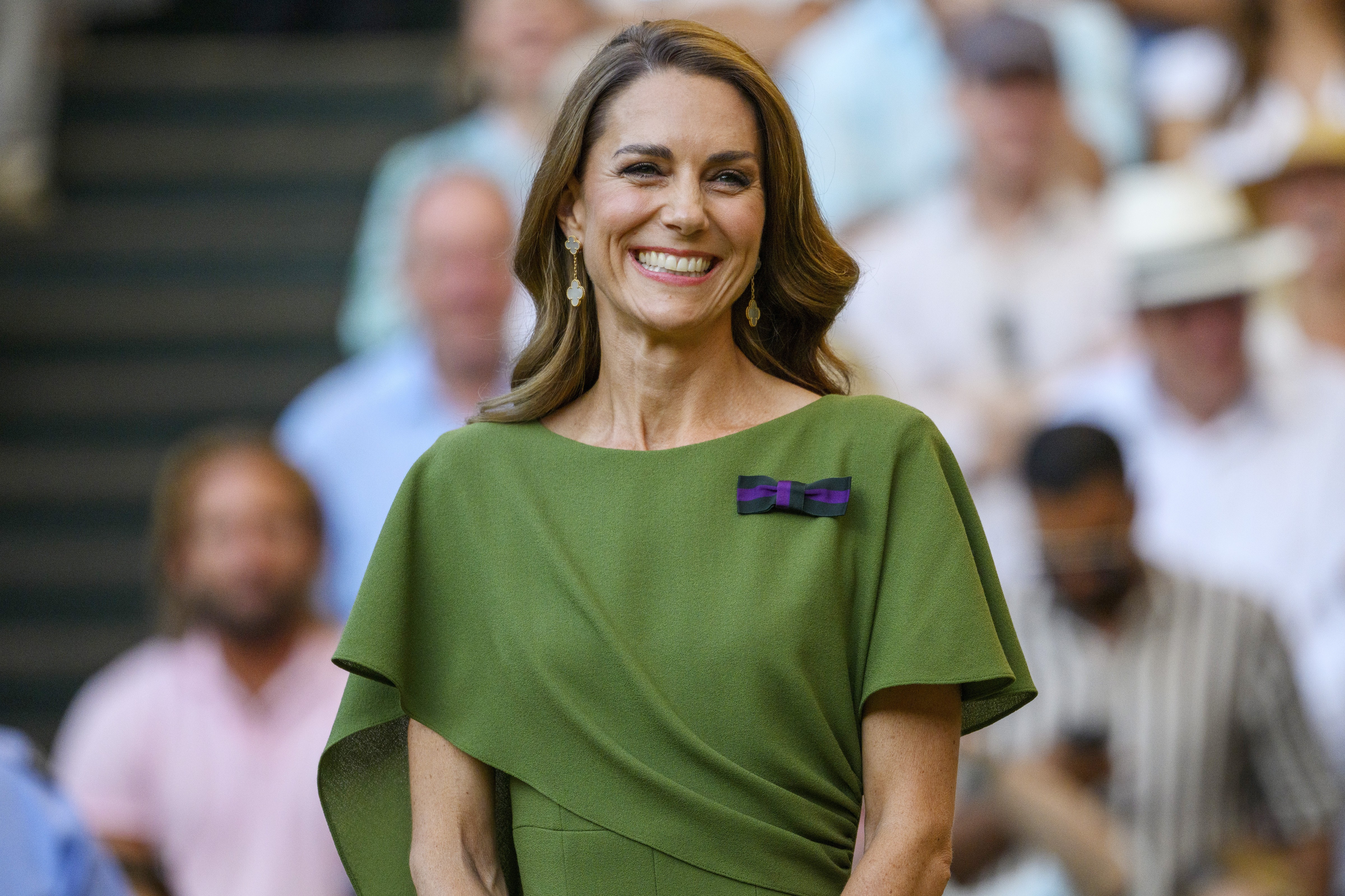 O detalhe que destacou Kate Middleton na final de Wimbledon