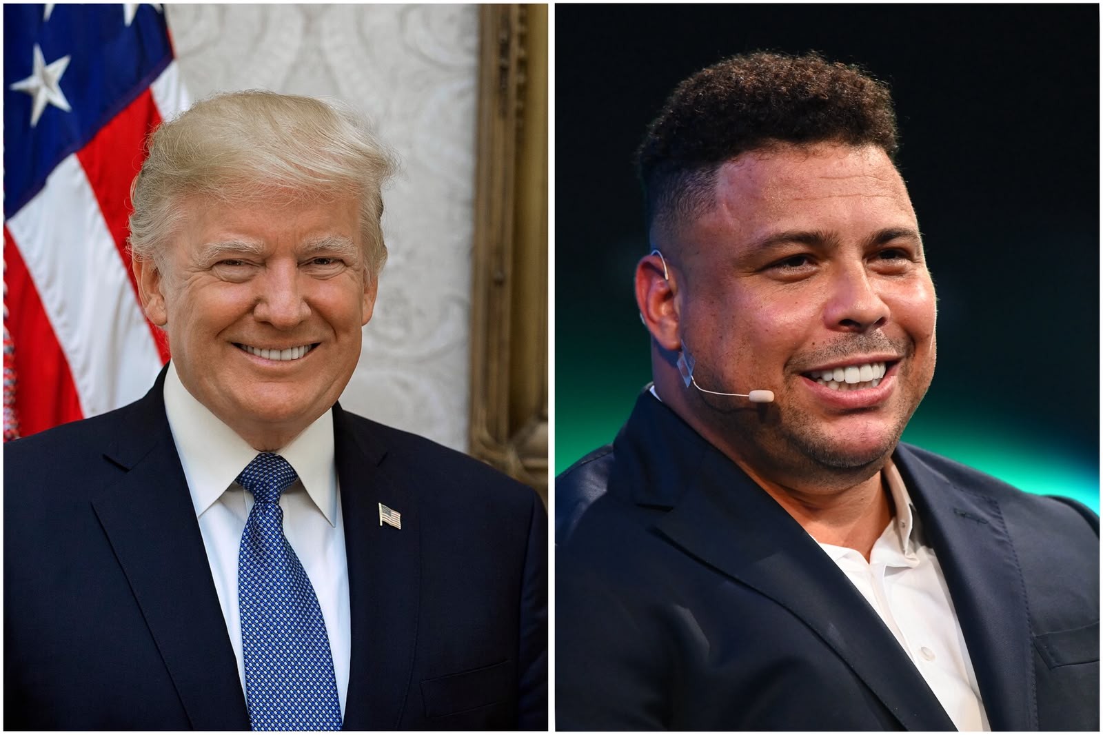 Ronaldo é criticado por levar troféu da Copa para Trump antes da final