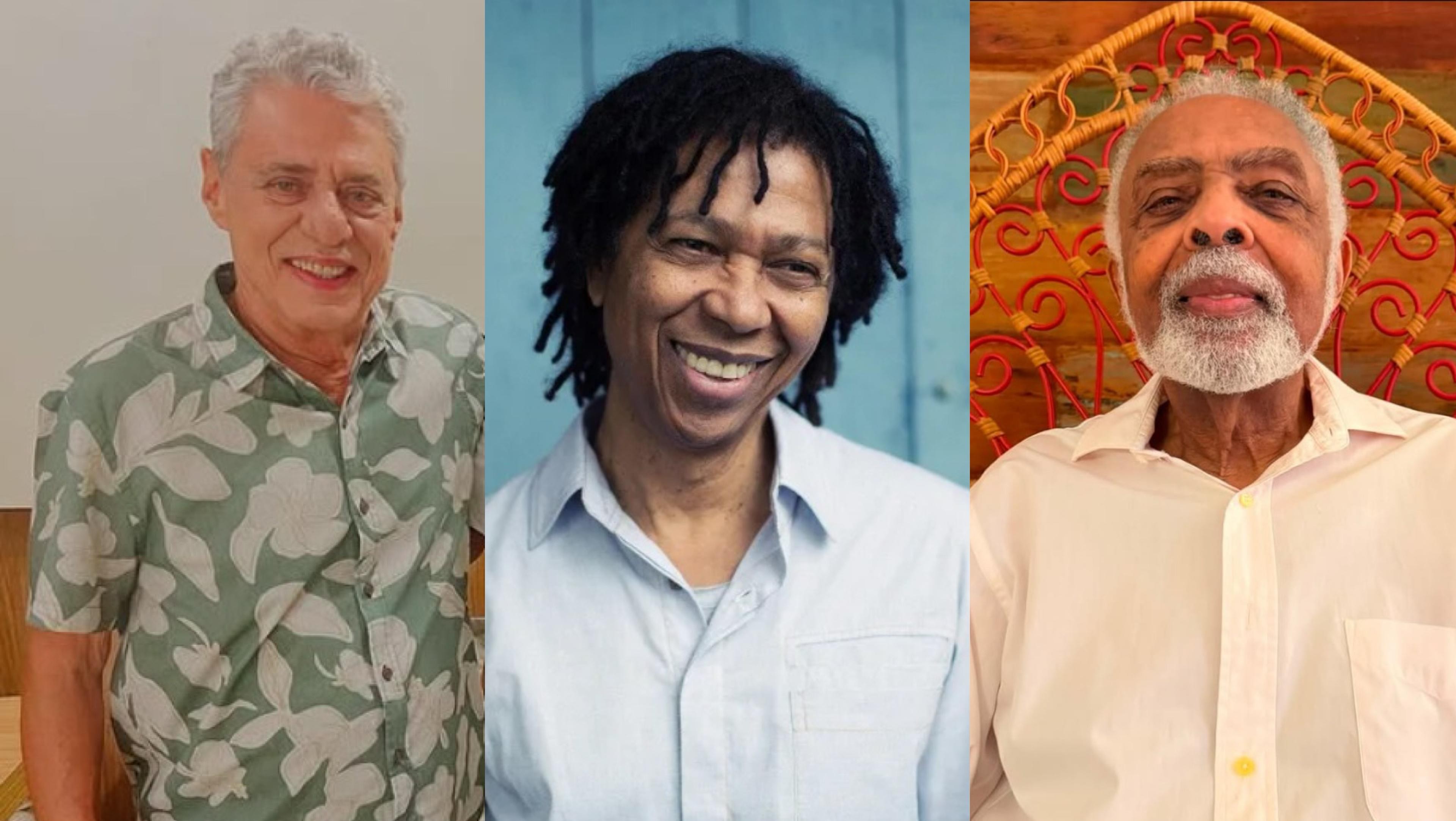 Gilberto Gil, Chico Buarque e Djavan processam deputada do PL pelo mesmo motivo