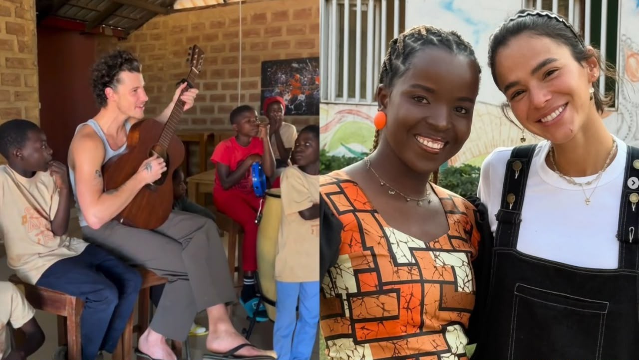 A viagem de Bruna Marquezine e Shawn Mendes a Angola