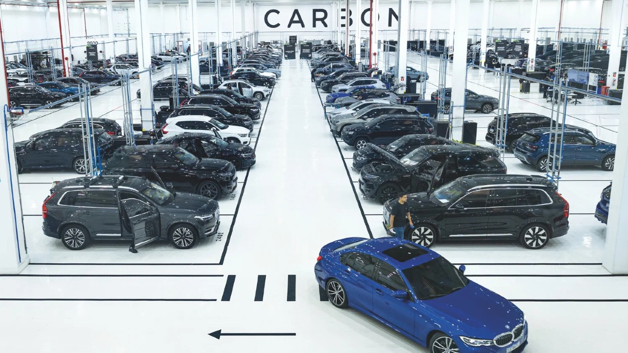 O furo na blindagem da Carbon