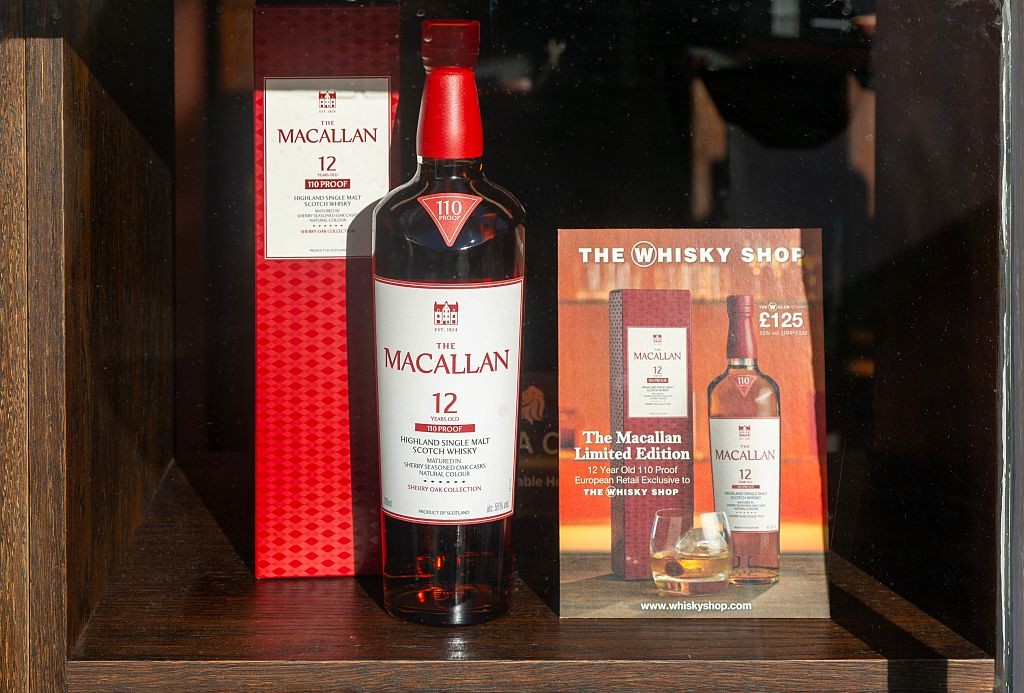 O preço surreal de uma garrafa do Macallan, uísque servido em meio ao escândalo do STF