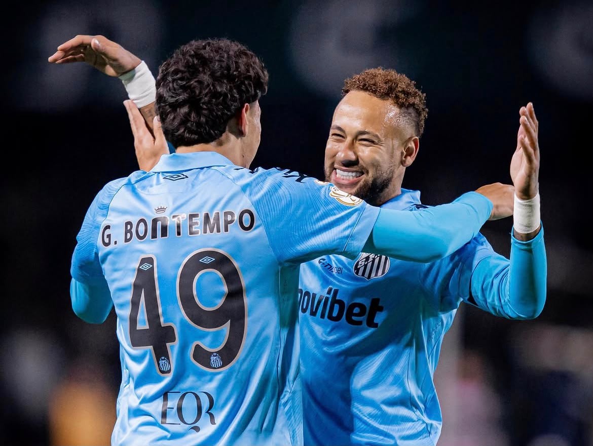 O recado de Neymar para jovem santista que estreia na seleção de Ancelotti