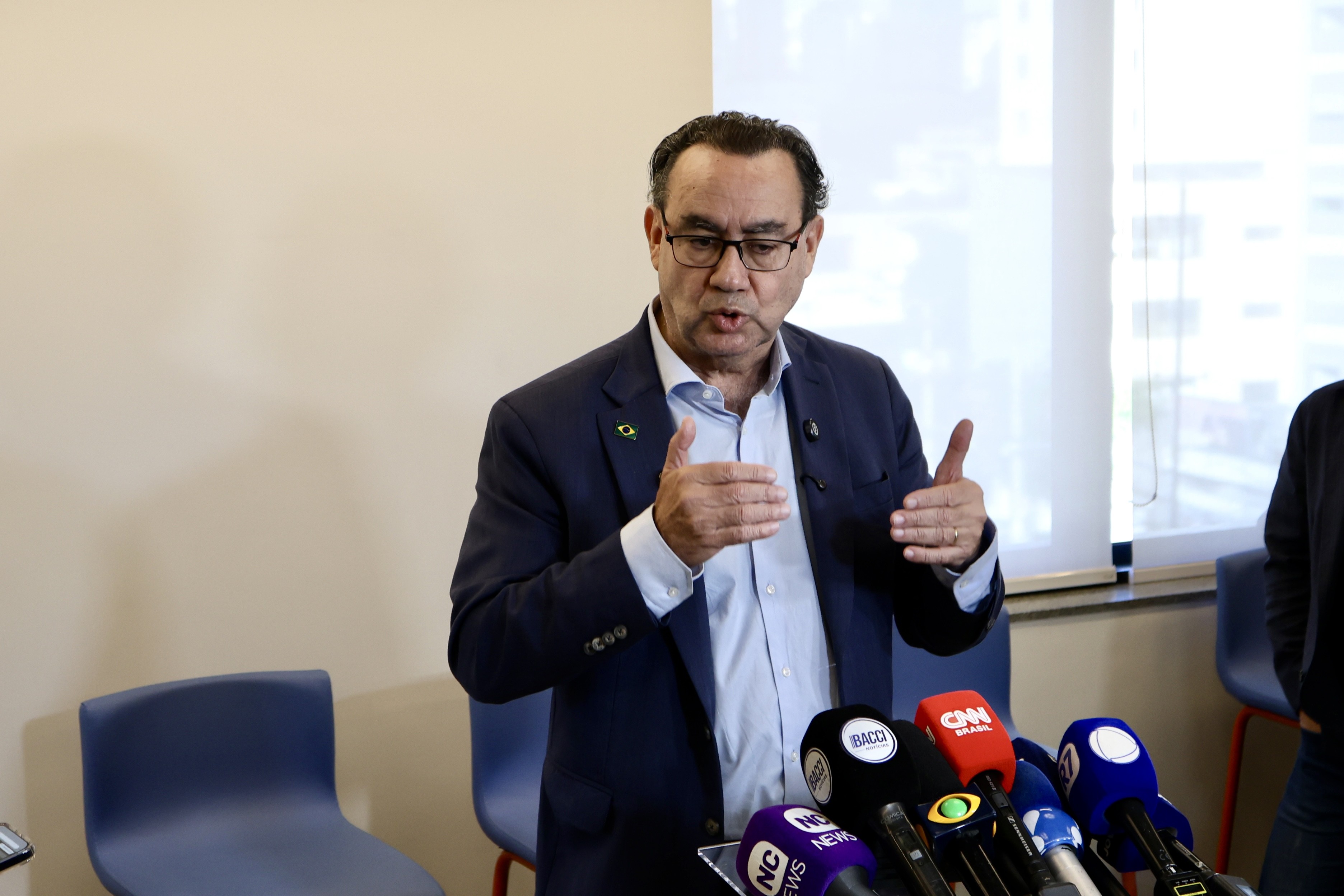 A reação de Augusto Cury após cair nas pesquisas eleitorais
