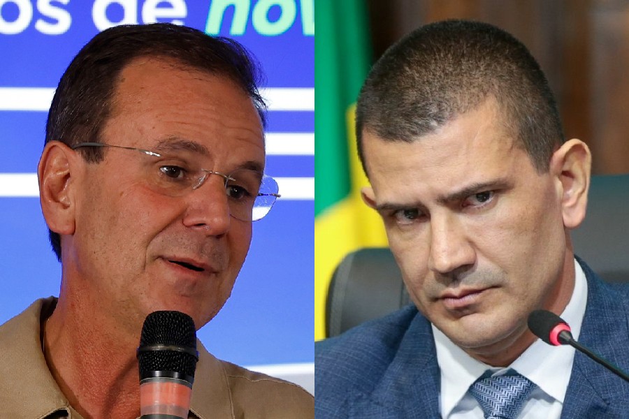 A distância entre Eduardo Paes e Douglas Ruas na nova pesquisa AtlasIntel