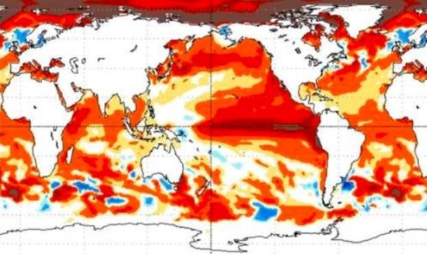 Nova previsão: El Niño será histórico, segundo NOAA